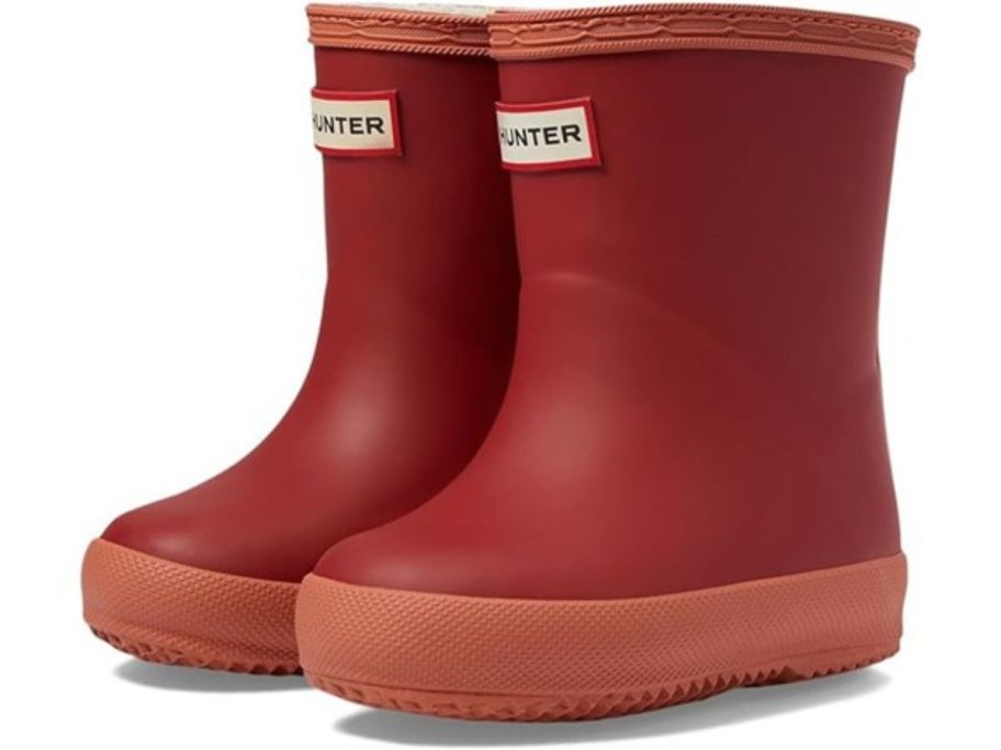 Hunter Original Kid's First Classic Insulated Boots stock image