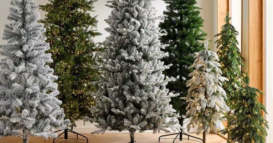 Flocked 7.5′ Pre-Lit Christmas Tree Just $64 Shipped + Earn $15 Kohl’s Cash (Reg. $150)