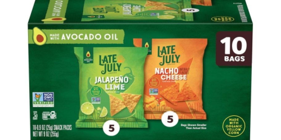 Late July 10-Count Variety Pack Just $6.74 Shipped on Amazon (Reg. $15)