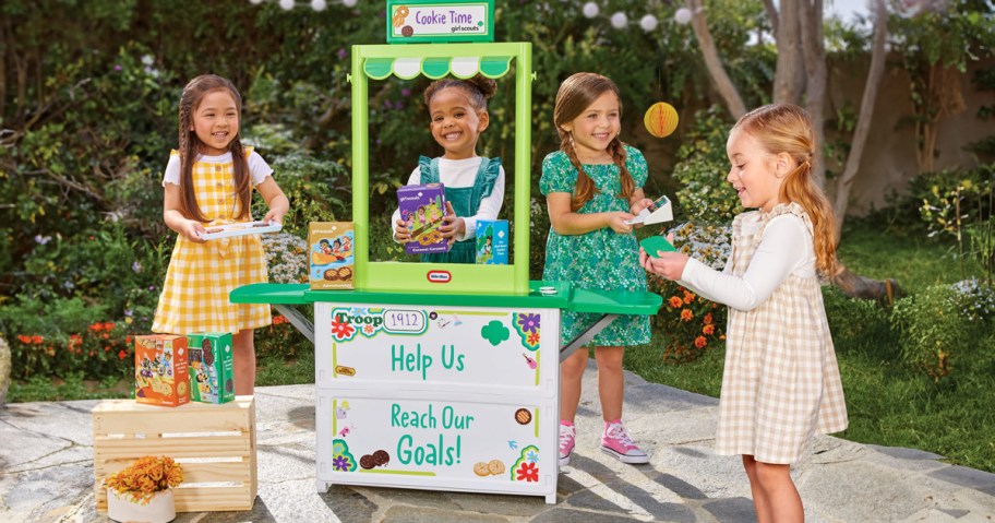 Little Tikes Girl Scout Cookie Booth