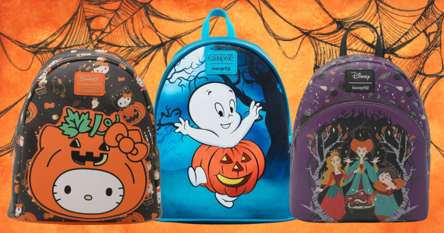 Hot Topic Flash Sale: Up to 50% Off Trendy Loungefly Halloween Backpacks