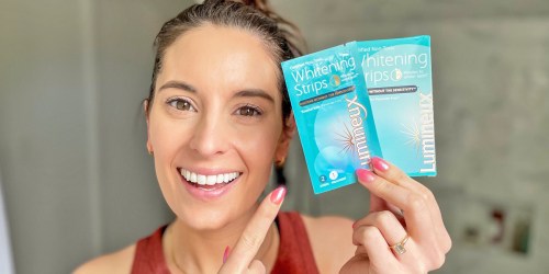 Lumineux Teeth Whitening Strips 21-Pack Only $23.99 Shipped on Amazon (Lowest Price Ever!)