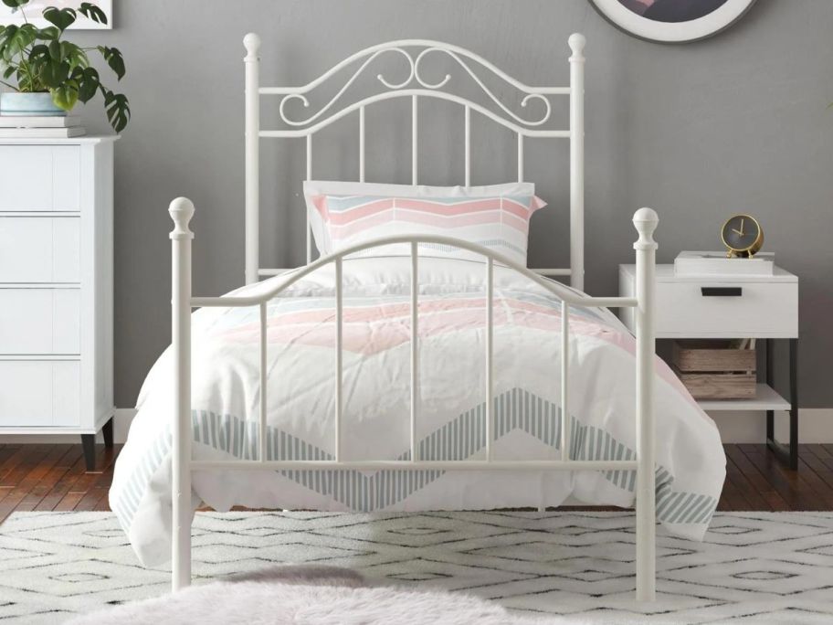 Mainstays Metal Bed Bedroom Furniture 