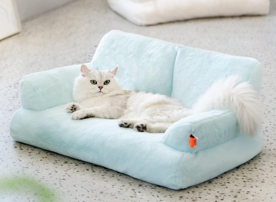 Meewoofun-cat-couch-1 أرائك القطط اللطيفة التي تقل قيمتها عن 40 دولارًا على أمازون (راجع أفضل 3 اختيارات لدينا!)