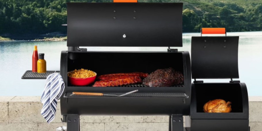 Barrel Grill w/ Offset Smoker Only $145.27 on SamsClub.com (Regularly $300)