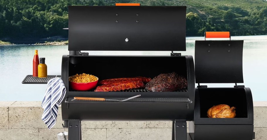 Barrel Grill w/ Offset Smoker Only $145.27 on SamsClub.com (Regularly $300)