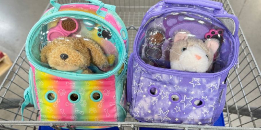 New Sam’s Club Finds: Kids Pet Carrier Backpacks, Character Throws, & More