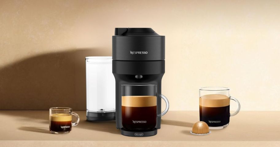 Nespresso Vertuo Pop+ Coffee & Espresso Maker on counter