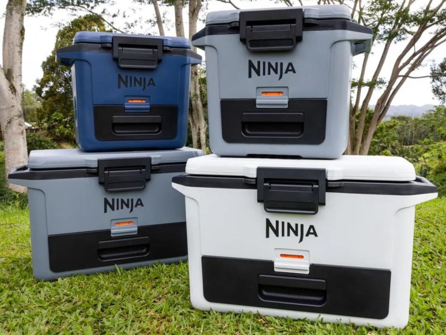 4 Ninja Frostvault Coolers in 2 different sizes