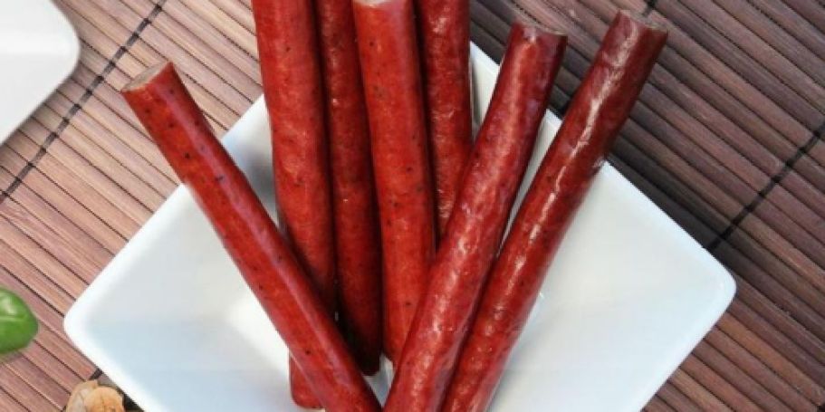 Old Wisconsin Turkey Sausage Snack Stick 42-Count Only $17 Shipped on Amazon