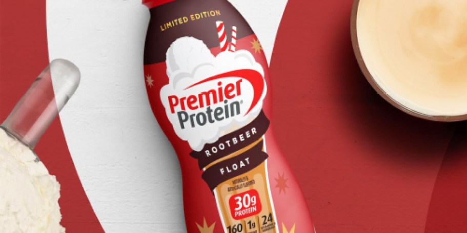 Premier Protein Shakes Root Beer Float 12-Pack Just $15 Shipped for Amazon Prime Members (Reg. $32)