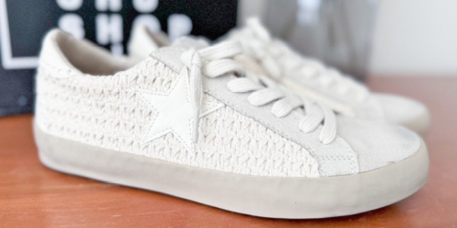 Over $50 Off Women’s Star Sneakers (Get The Golden Goose Look for Less!)