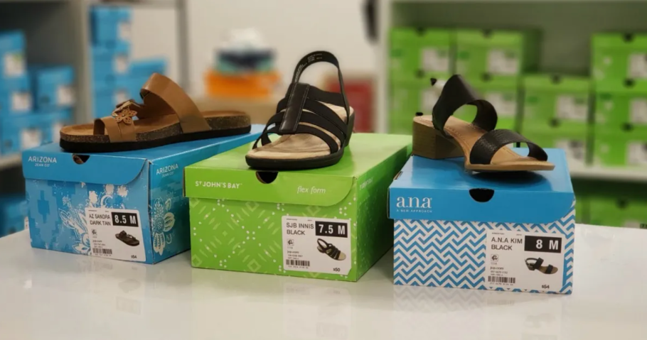 Buy 1, Get 2 FREE Sandals on JCPenney.com | Styles from $8 Each