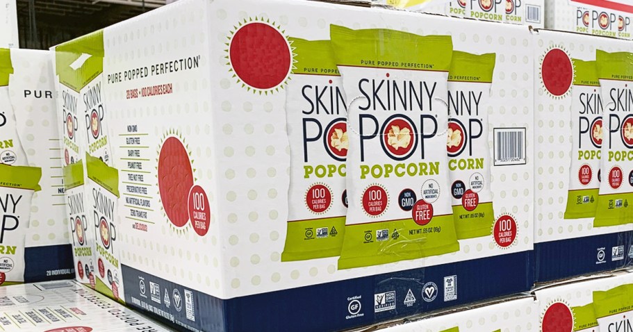 SkinnyPop Popcorn 30-Pack Just $10.92 Shipped on Amazon