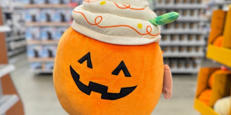 Price Drops on Halloween Squishmallows on Amazon (Including the PSL!)