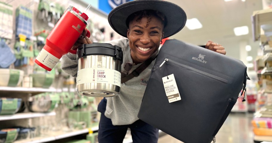 NEW Stanley Tailgating Items at Target | Tumblers, Pints, Can Chillers, & More!