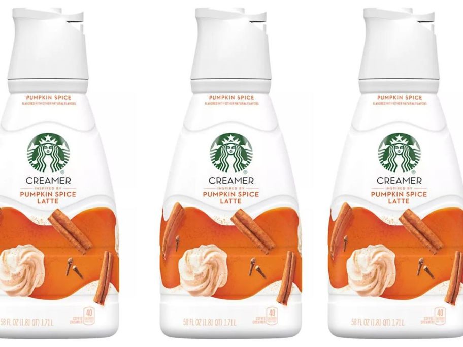 Starbucks Liquid Coffee Creamer 58oz stock image