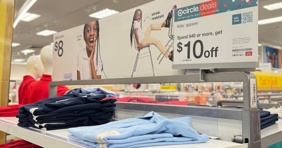 Target Cat & Jack Clothing Coupon = Sweater, Leggings, 2 Tops & 10 Pairs of Underwear ONLY $30