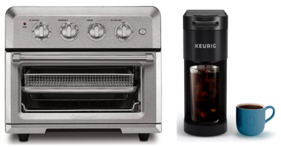 Air fryer and coffee maker