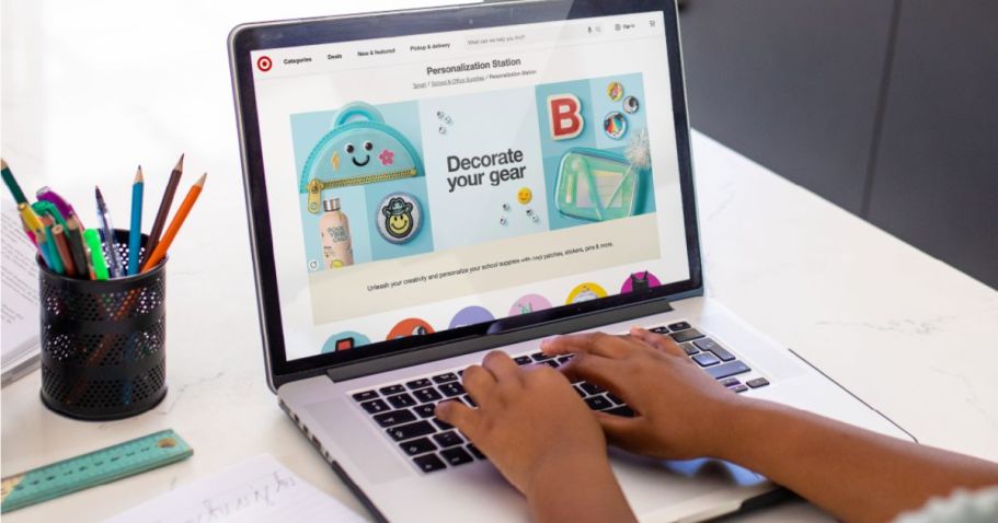 Personalize Back-to-School Gear at Target’s New Personalization Stations – Through September 8th!