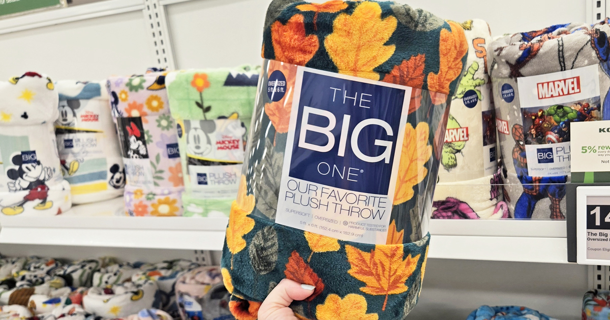 Kohl's Big One Plush Throw Blankets from Just $7 | Includes Fall ...