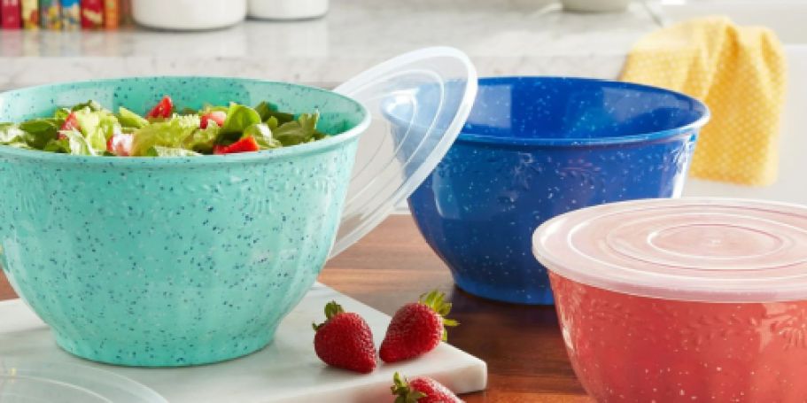 The Pioneer Woman 6-Piece Bowl Set Just $12 on Walmart.com