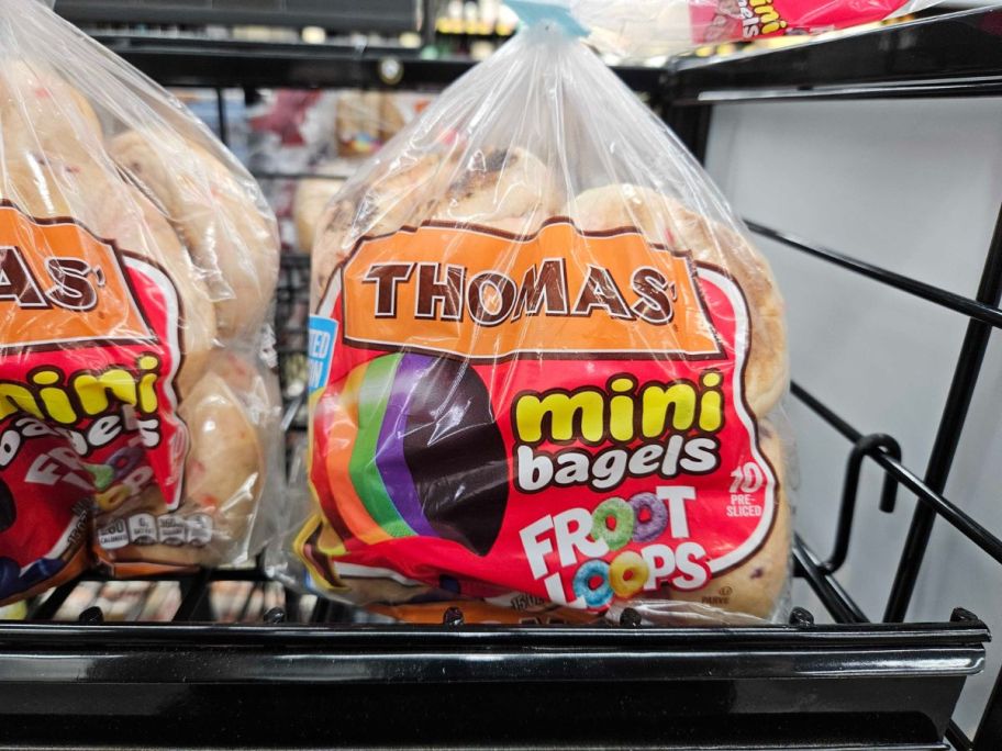 Thomas Mini Bagels Froot Loops in a cart