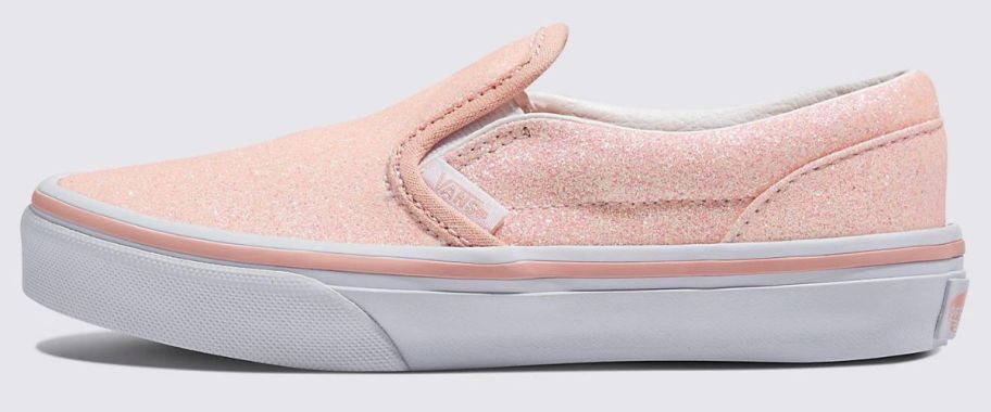 Vans Kids Classic Slip-On Glitter Shoes