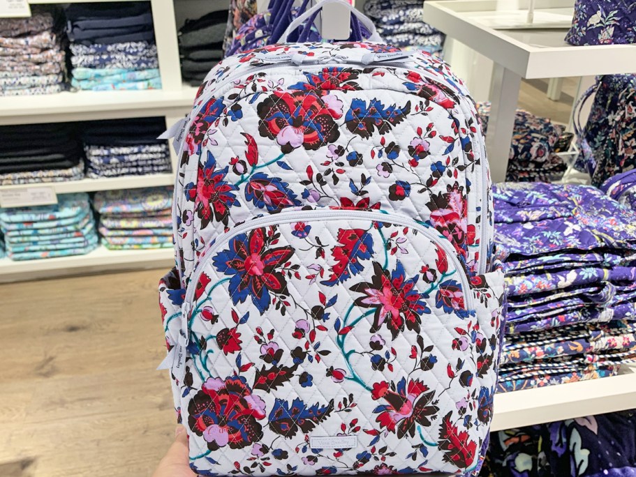 Up to 85% Off Vera Bradley Online Outlet | Large Backpack Only $25 (Reg. $159)