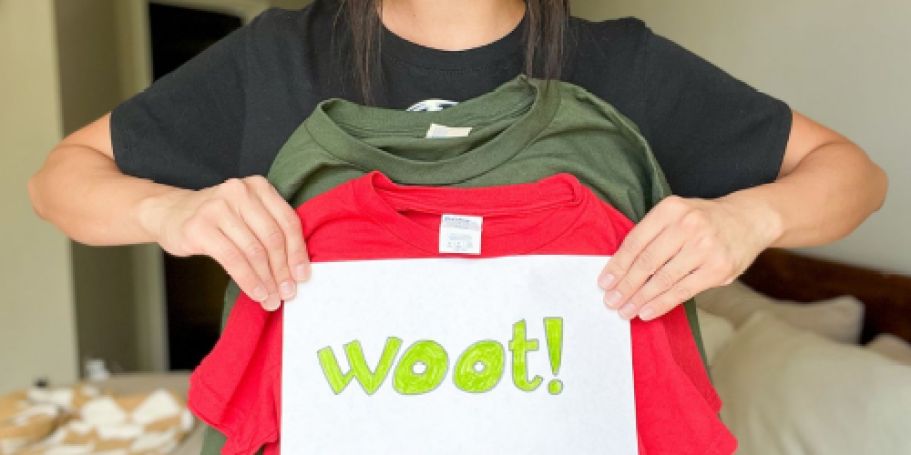THREE Woot Graphic Tees Only $21 Shipped (Just $7 Each)