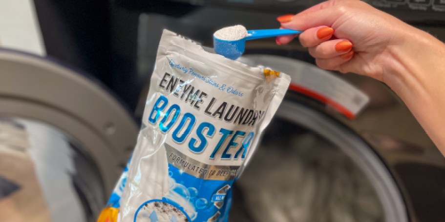 Active Enzyme Laundry Booster Just $8 Shipped on Amazon (Reg. $20) | Removes Stains & Odors