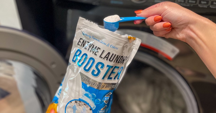 Active Enzyme Laundry Booster Just $8 Shipped on Amazon (Reg. $20) | Removes Stains & Odors