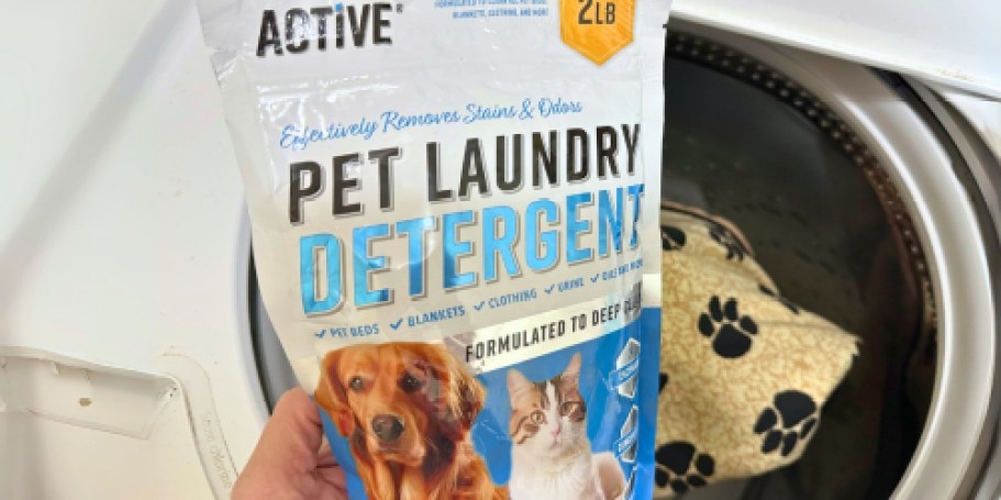 Active Pet Laundry Detergent Just $13.96 on Amazon | Removes Odors & Stains