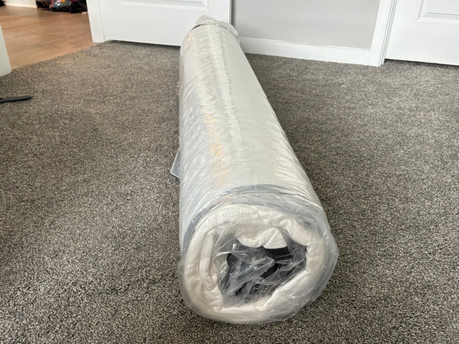 avenco mattress rolled up