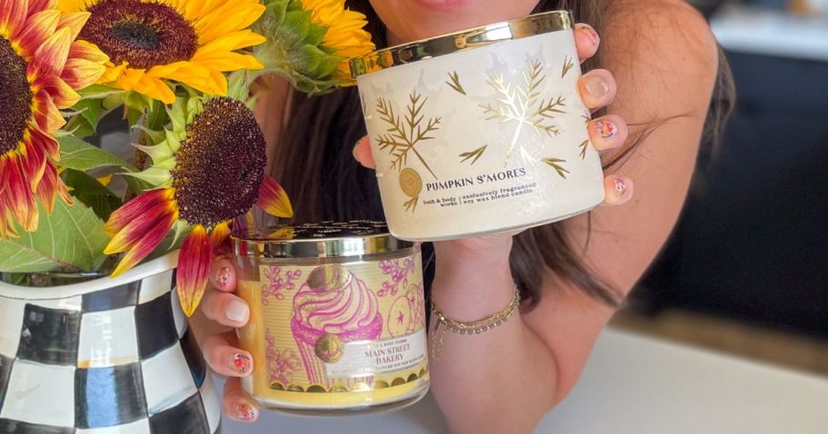 Bath & Body Works Candle Sale | 3-Wick Candles Only $12.95 (Reg. $27)