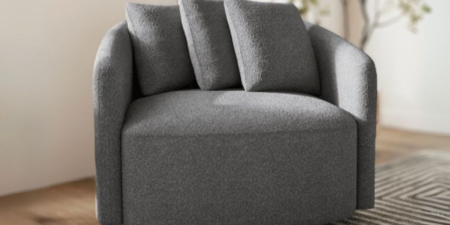 *HOT* Huge Beautiful by Drew Barrymore Swivel Chair ONLY $198 Shipped on Walmart.com