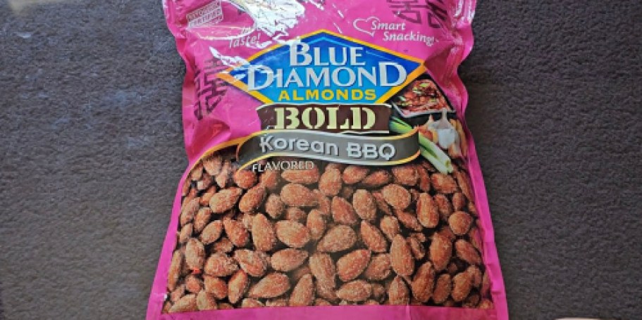 Blue Diamond Korean BBQ Almonds 45oz Bag Only $9 Shipped on Amazon