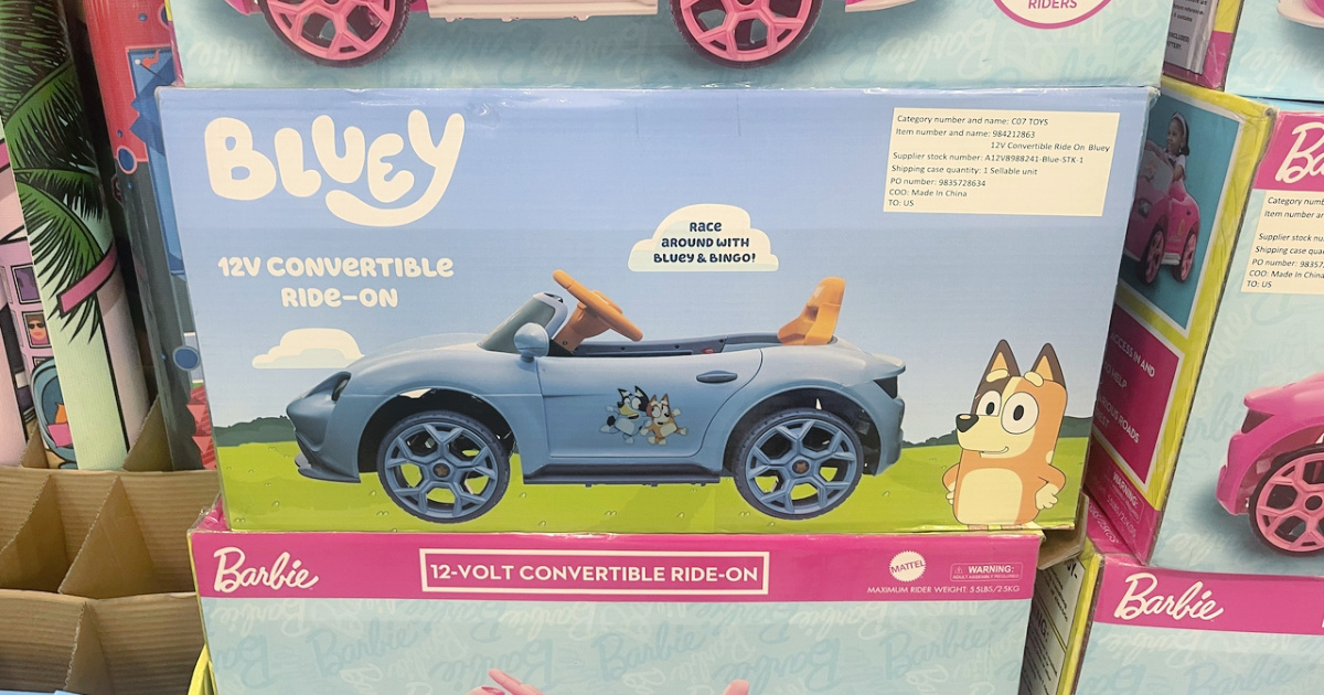 Kids Convertible Ride-On Just $149.78 at  Sam’s Club | Bluey, Barbie, & More