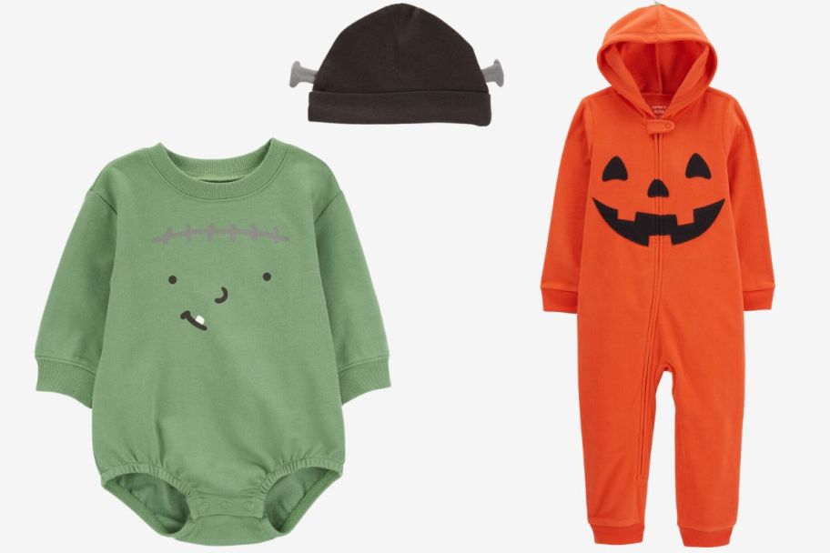 two carters baby and toddlers halloween costumes