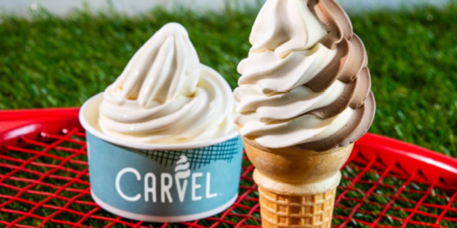 Carvel Soft-Serve Cup or Cone JUST 90¢ (Today ONLY!)