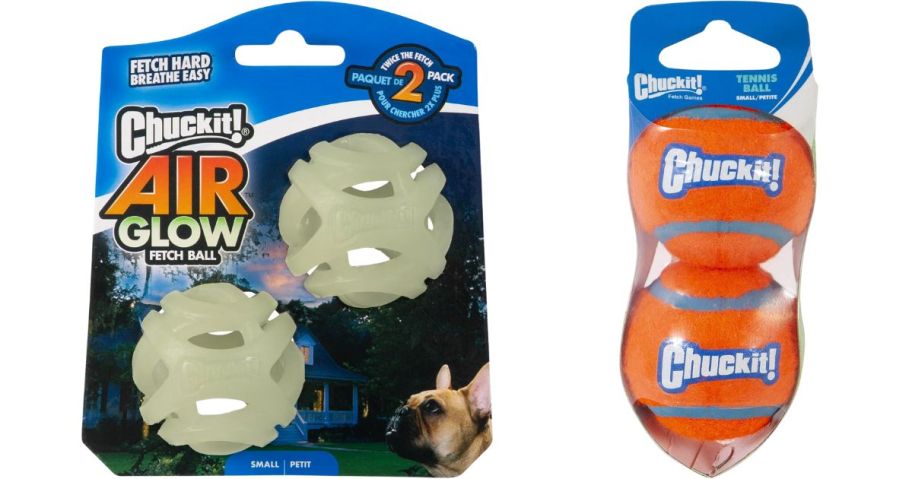 two Chuckit! ball 2-packs Pack