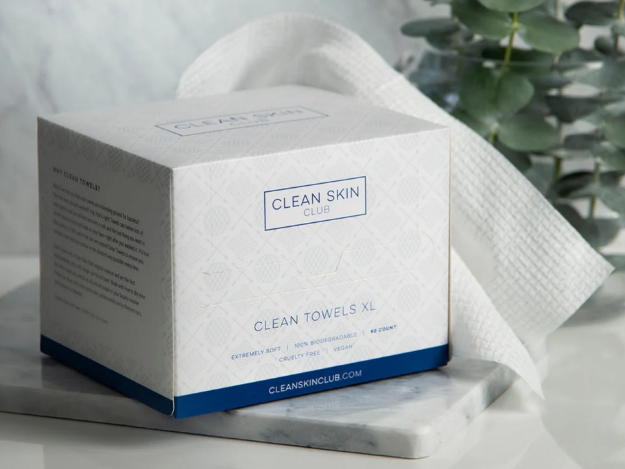Clean Skin Club Face Towels 50-Count Only $11.66 Shipped on Amazon (Great for Travel)
