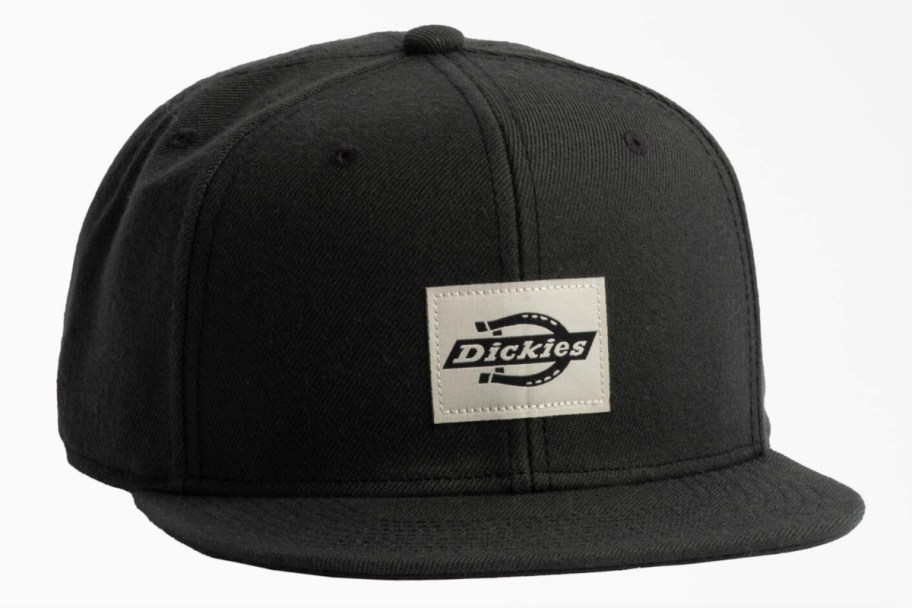 black dickies flat brim hat