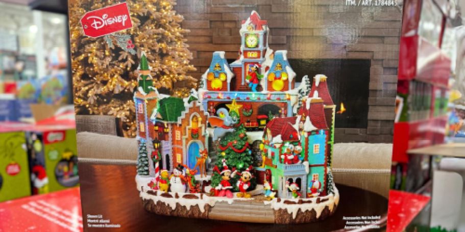 Costco Christmas Decor Finds | Disney Animated Christmas Village w/ Lights & Music $129.99 (May Sell Out)