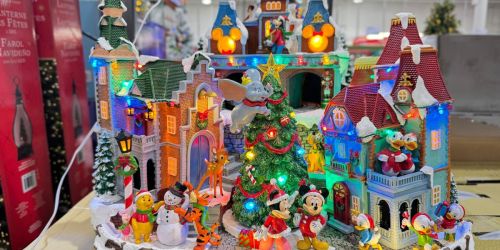 Costco Christmas Decor Finds | Disney Christmas Village w/ Lights & Music (May Sell Out)