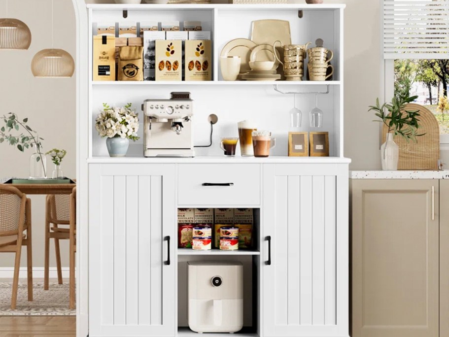 Over 65% Off Wayfair Furniture Sale + Free Shipping | Pantry Cabinet Only $140 Shipped (Reg. $420)