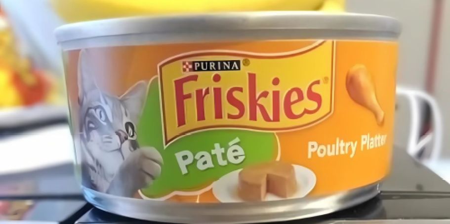 Friskies Pate Wet Cat Food 24-Count Only $7.86 Shipped on Amazon (Just 33¢ Per Can)