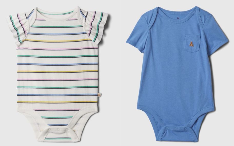 2 gap baby onesies