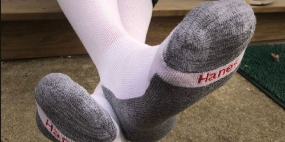 Hanes Men’s Socks 6-Pack Only $4.65 Shipped on Amazon (Regularly $16)