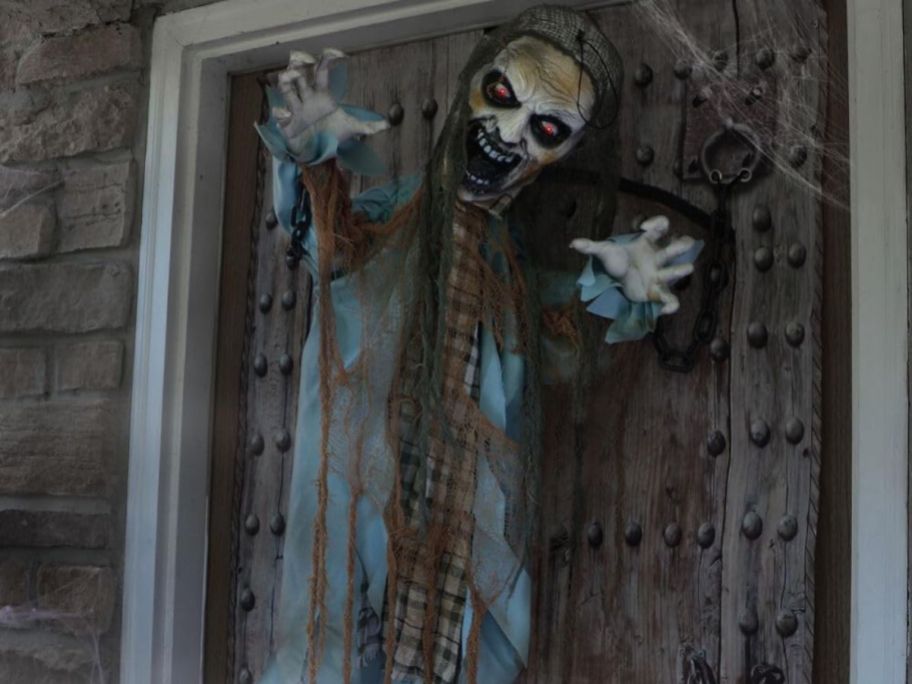 Includes Haunted Hill Farm Chained Zombie Animatronic wallpaper
